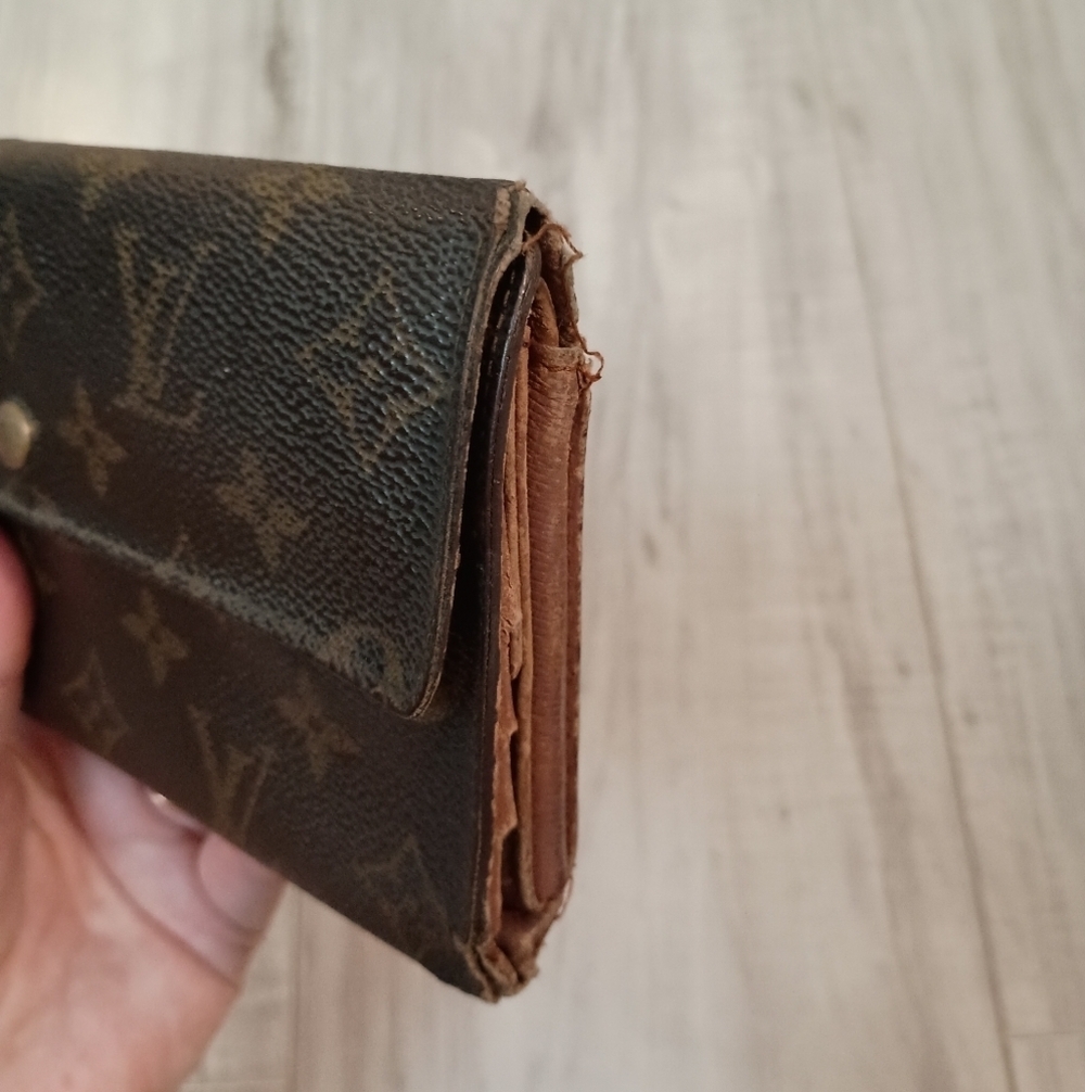 Louis Vuitton Porte Monnaie Monogram Pochette Credit Long Wallet - Picture 3 of 15